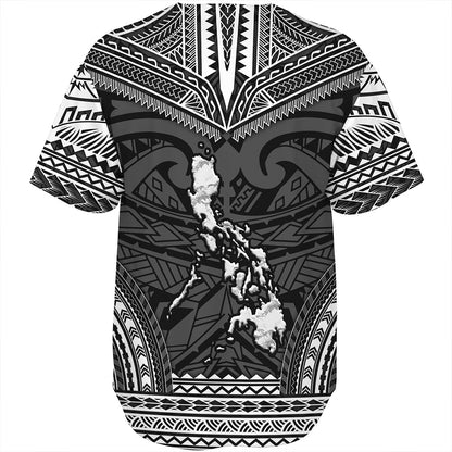 Philippines Baseball Shirt - Philippines Cheif Tattoo Patterns Style