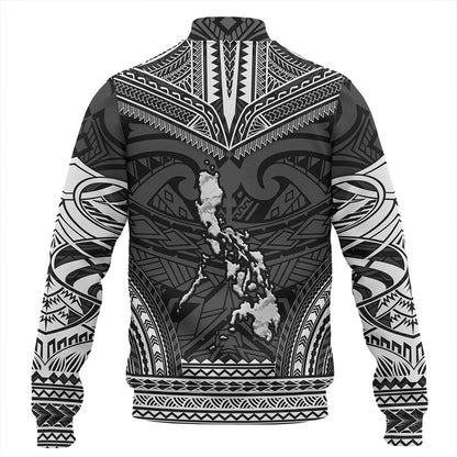 Philippines Baseball Jacket - Philippines Cheif Tattoo Patterns Style