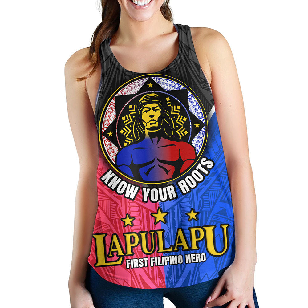 Philippines Filipinos Women Tank Lapu-Lapu First Filipino Hero