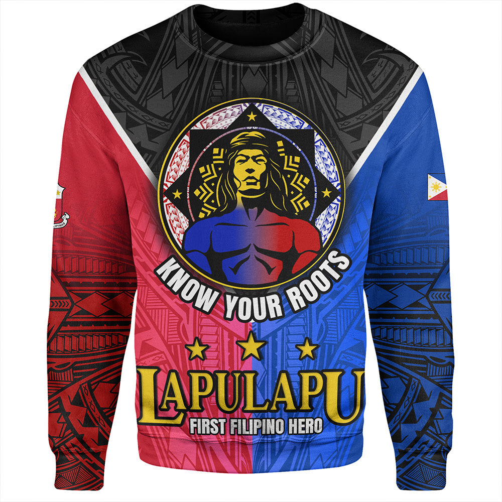 Philippines Filipinos Sweatshirt Lapu-Lapu First Filipino Hero