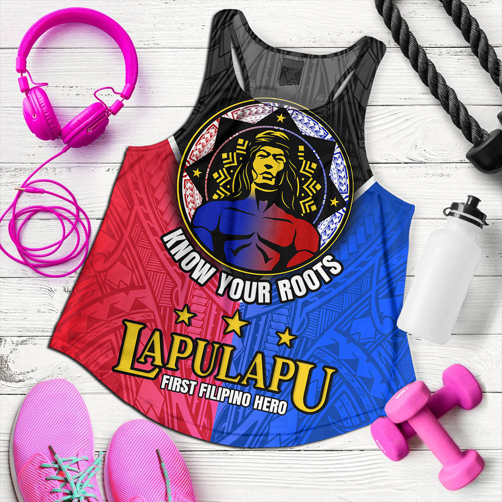 Philippines Filipinos Women Tank Lapu-Lapu First Filipino Hero