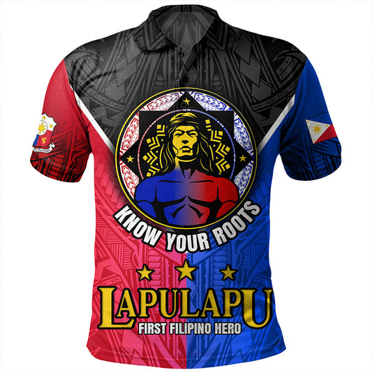 Philippines Filipinos Polo Shirt Lapu-Lapu First Filipino Hero