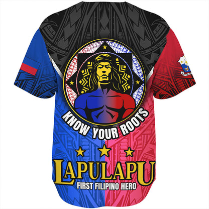 Philippines Filipinos Baseball Shirt Lapu-Lapu First Filipino Hero