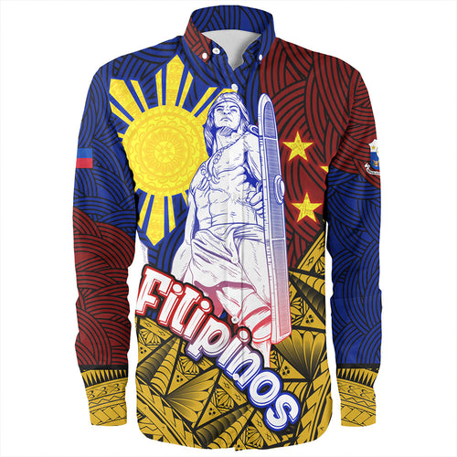 Philippines Filipinos Long Sleeve Shirt Lapu Lapu Heroes Special Style