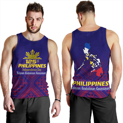 Philippines Filipinos Tank Top Philippines Independence Day Kalayaan-Kinabukasan-Kasaysayan
