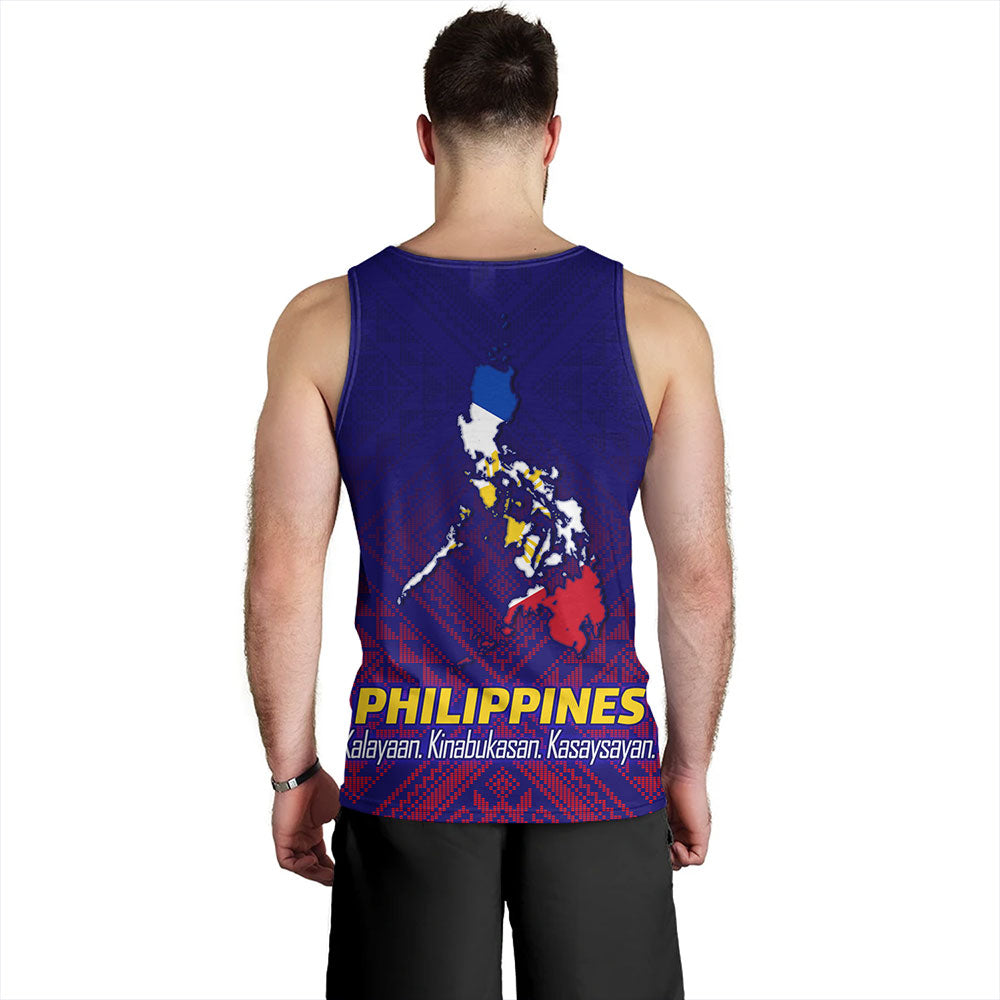 Philippines Filipinos Tank Top Philippines Independence Day Kalayaan-Kinabukasan-Kasaysayan