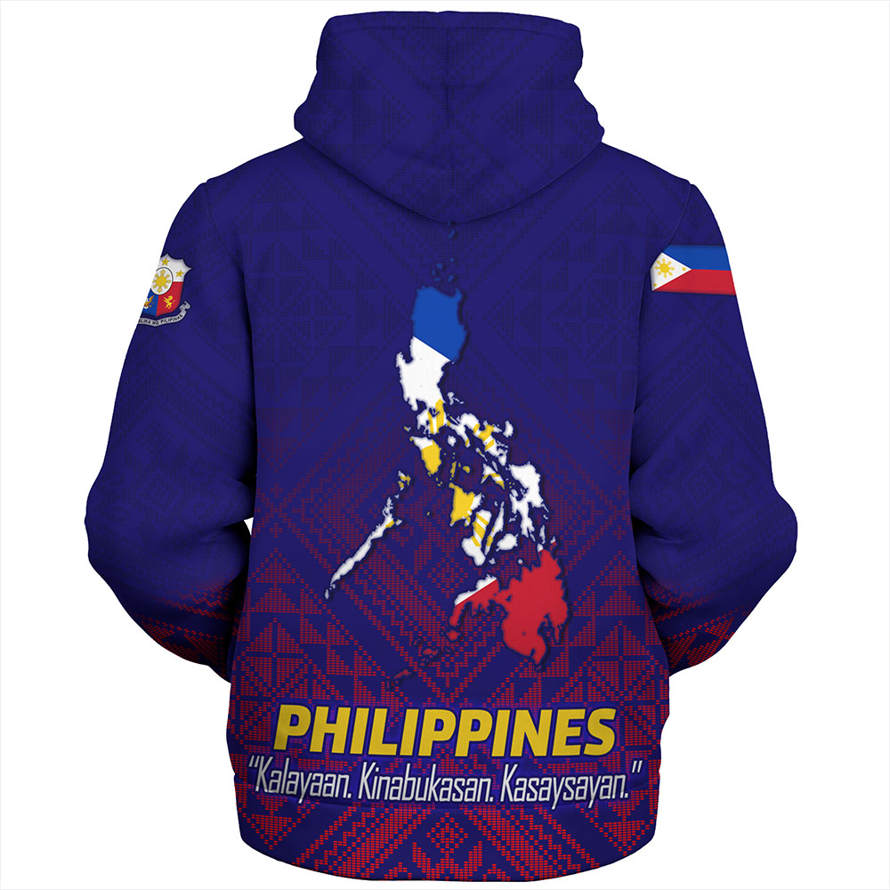 Philippines Filipinos Sherpa Hoodie Philippines Independence Day Kalayaan-Kinabukasan-Kasaysayan