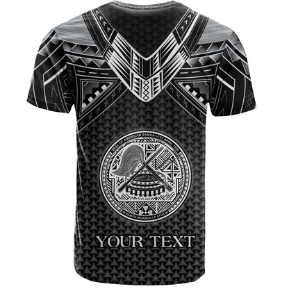 American Samoa Custom Personalised T-Shirt Polynesian Tribal Tattoo