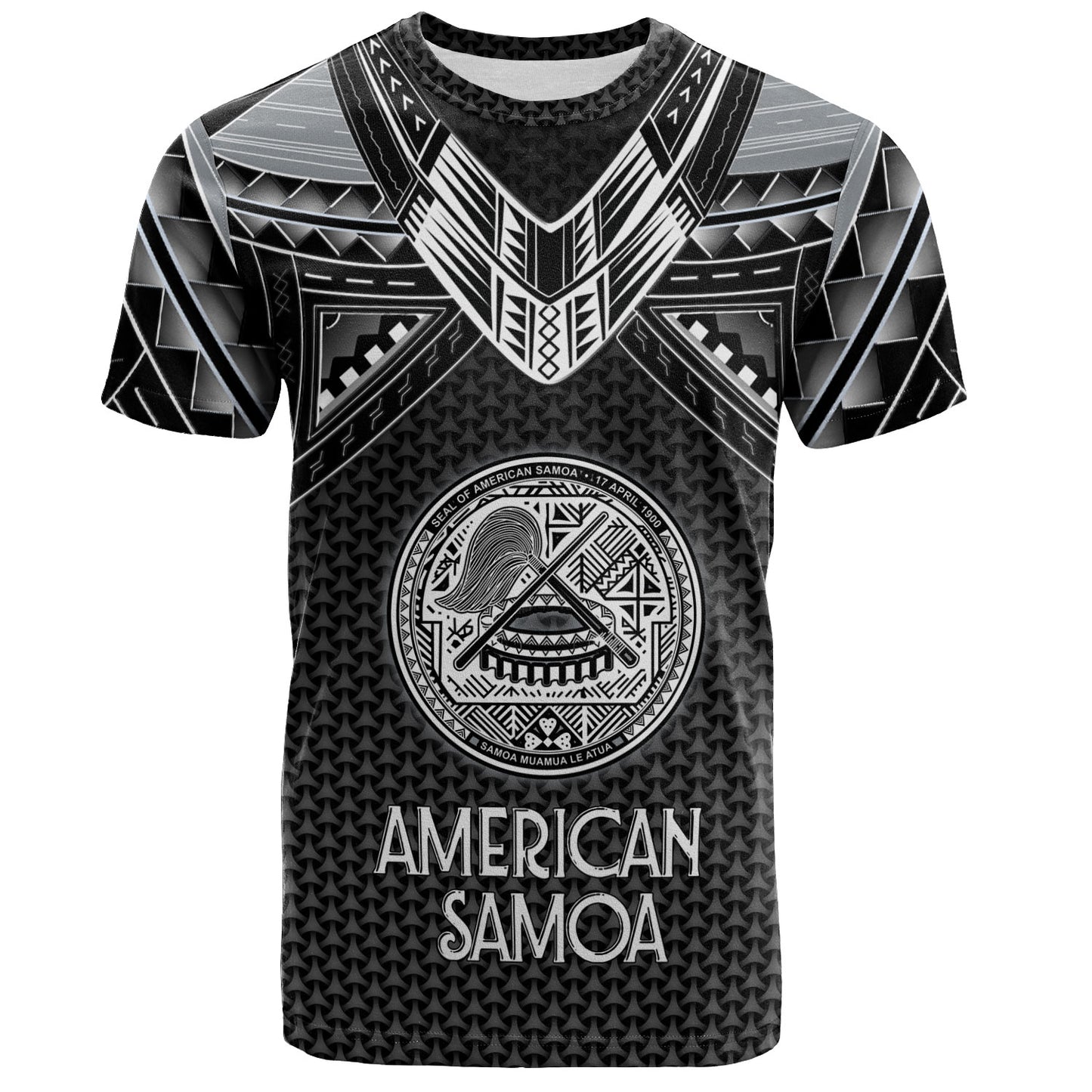 American Samoa Custom Personalised T-Shirt Polynesian Tribal Tattoo