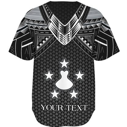 Austral Islands Custom Personalised Baseball Shirt Polynesian Tribal Tattoo