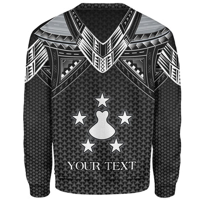 Austral Islands Custom Personalised Sweatshirt Polynesian Tribal Tattoo