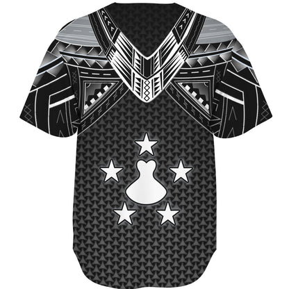 Austral Islands Custom Personalised Baseball Shirt Polynesian Tribal Tattoo
