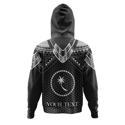 Chuuk State Custom Personalised Hoodie Polynesian Tribal Tattoo