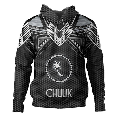 Chuuk State Custom Personalised Hoodie Polynesian Tribal Tattoo