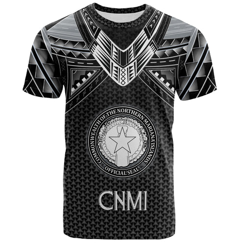 Northern Mariana Islands Custom Personalised T-Shirt Polynesian Tribal Tattoo