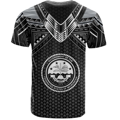 Federated States Of Micronesia Custom Personalised T-Shirt Polynesian Tribal Tattoo