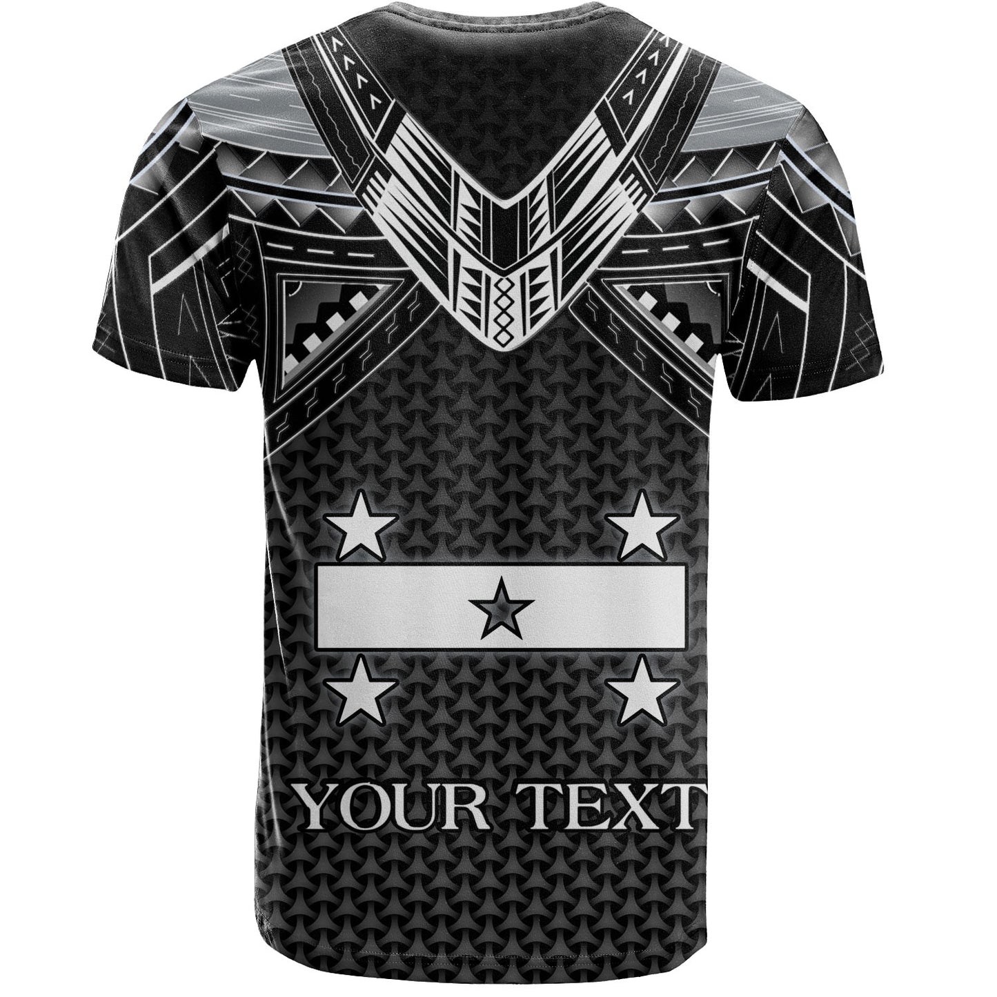 Gambier Islands Custom Personalised T-Shirt Polynesian Tribal Tattoo