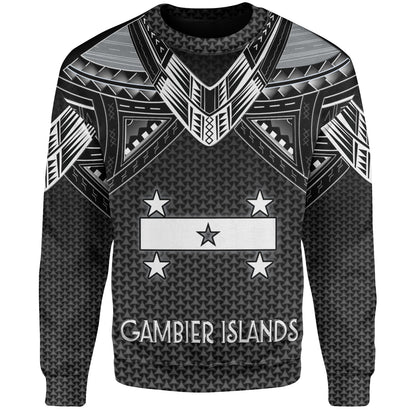 Tokelau Custom Personalised Sweatshirt Polynesian Tribal Tattoo