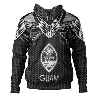 Guam Custom Personalised Hoodie Polynesian Tribal Tattoo