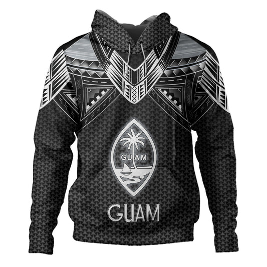 Guam Custom Personalised Hoodie Polynesian Tribal Tattoo