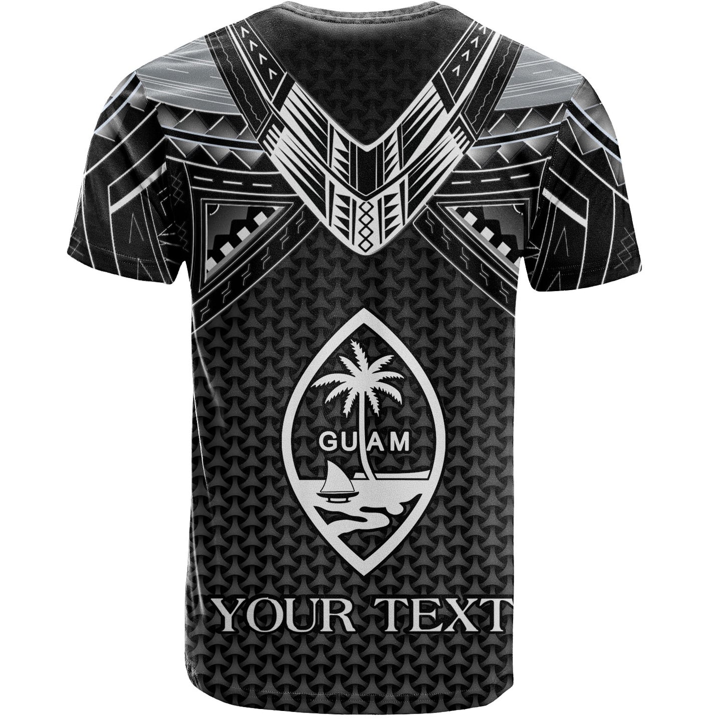 Guam Custom Personalised T-Shirt Polynesian Tribal Tattoo