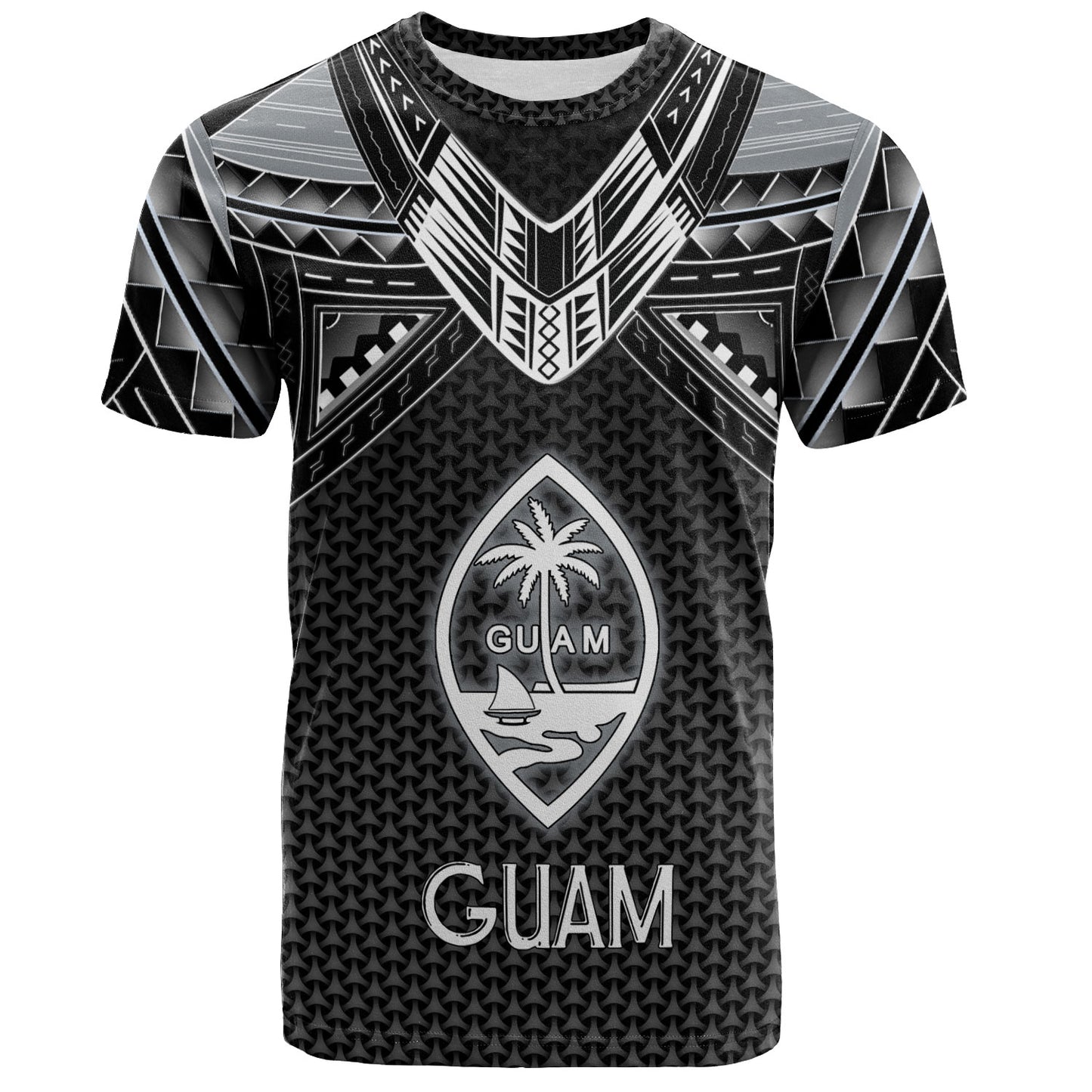 Guam Custom Personalised T-Shirt Polynesian Tribal Tattoo