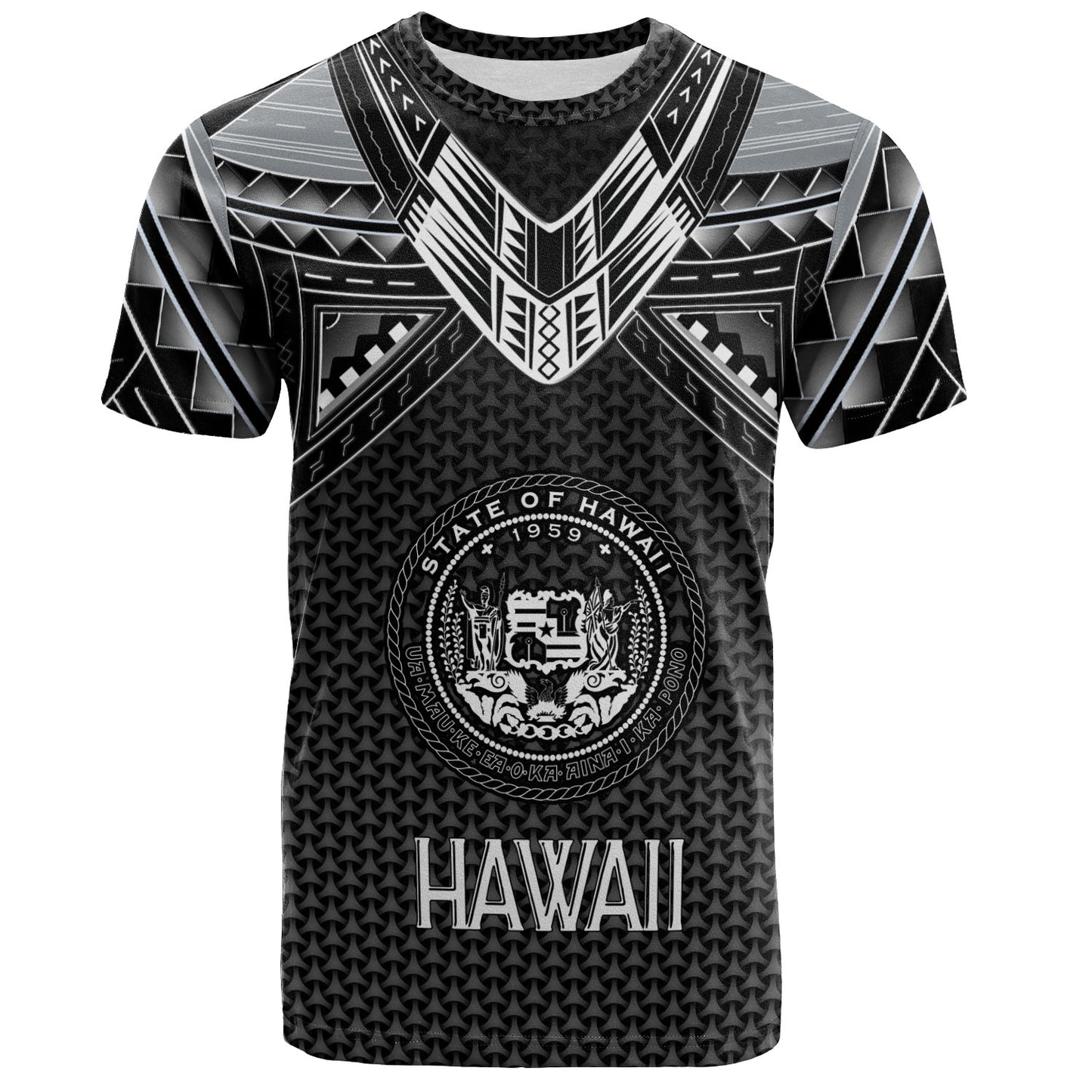 Hawaii Custom Personalised T-Shirt Polynesian Tribal Tattoo