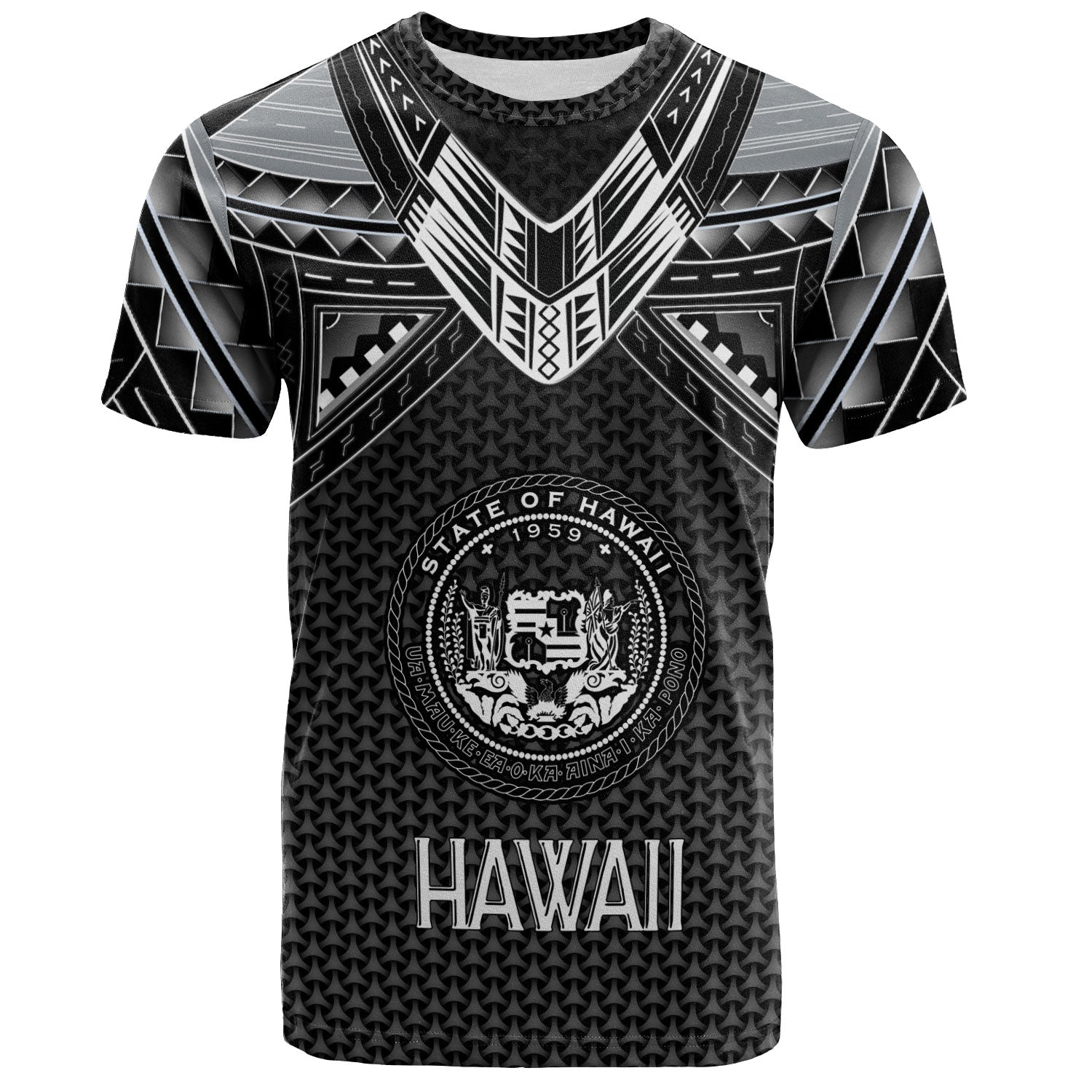 Hawaii Custom Personalised T-Shirt Polynesian Tribal Tattoo
