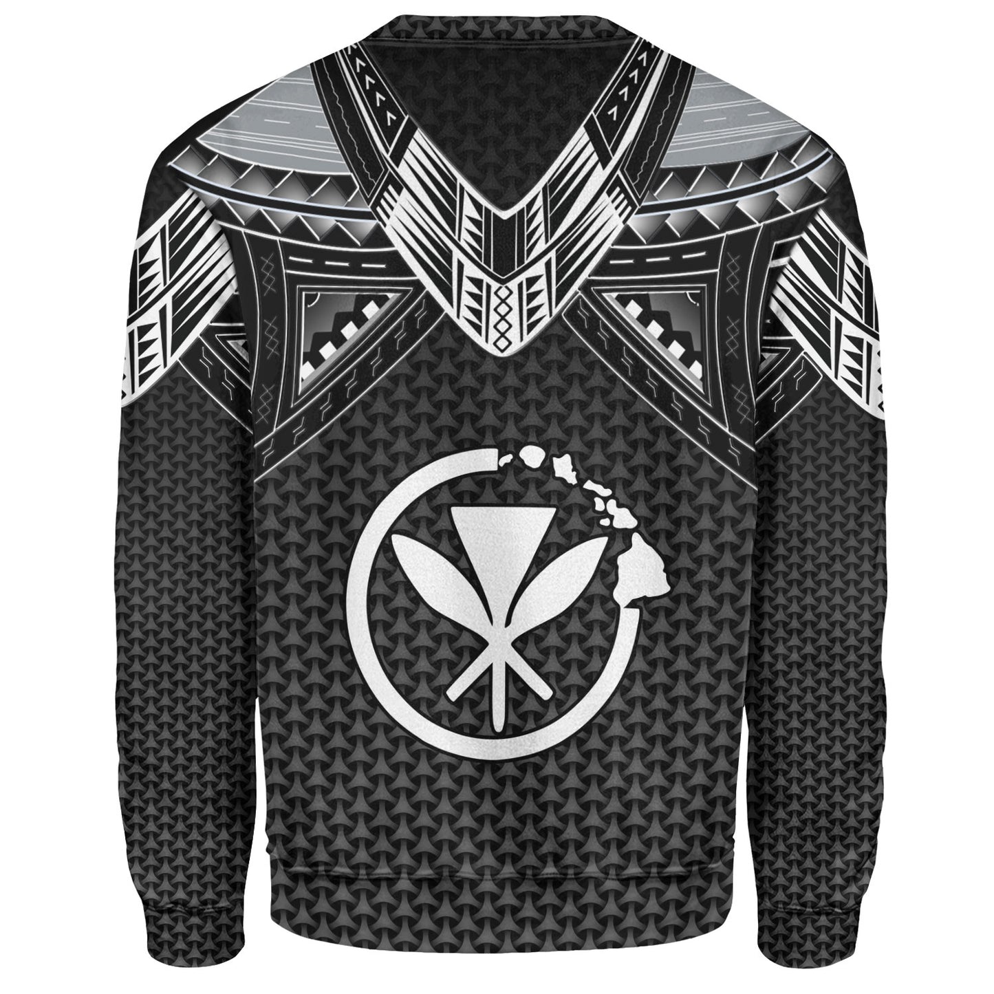 Hawaii Kanaka Maoli Custom Personalised Sweatshirt Polynesian Tribal Tattoo