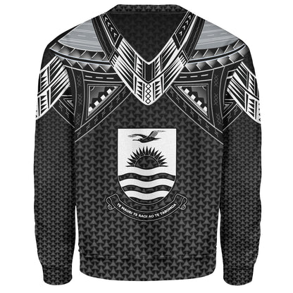 Kiribati Custom Personalised Sweatshirt Polynesian Tribal Tattoo