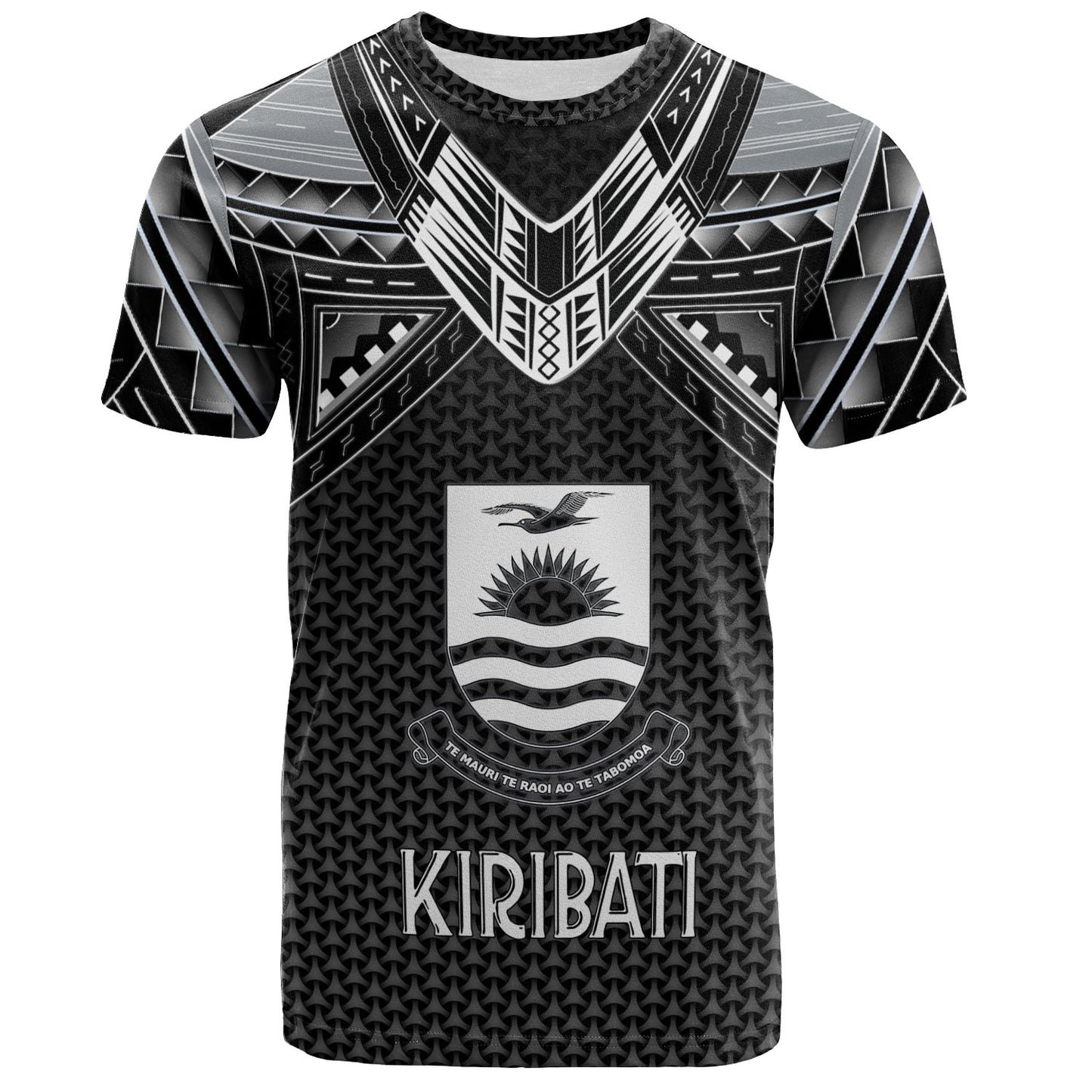 Kiribati Custom Personalised T-Shirt Polynesian Tribal Tattoo