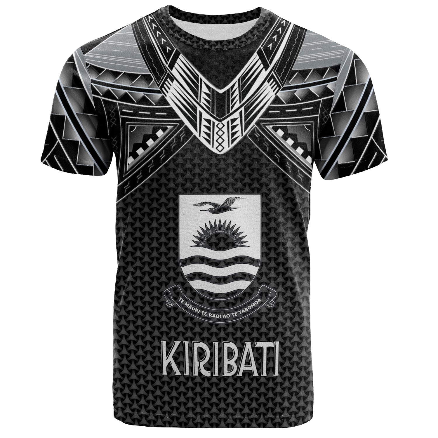 Kiribati Custom Personalised T-Shirt Polynesian Tribal Tattoo