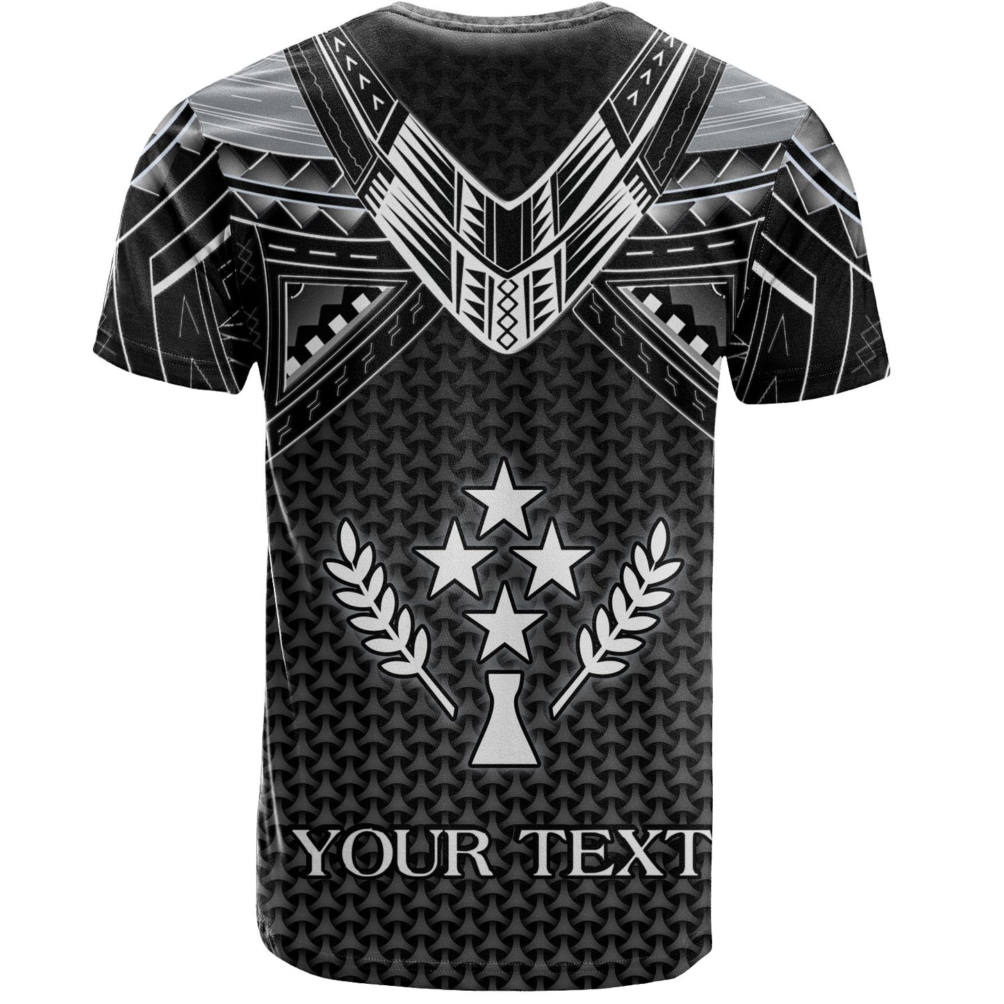 Kosrae Custom Personalised T-Shirt Polynesian Tribal Tattoo