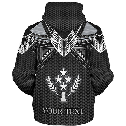 Kosrae Custom Personalised Sherpa Hoodie Polynesian Tribal Tattoo