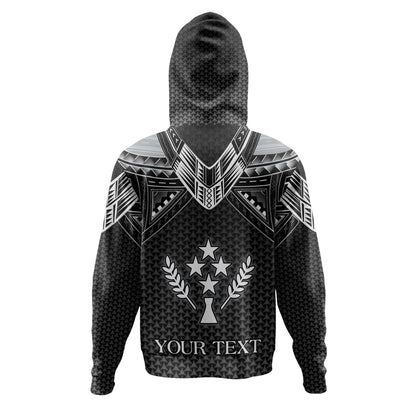 Kosrae Custom Personalised Hoodie Polynesian Tribal Tattoo