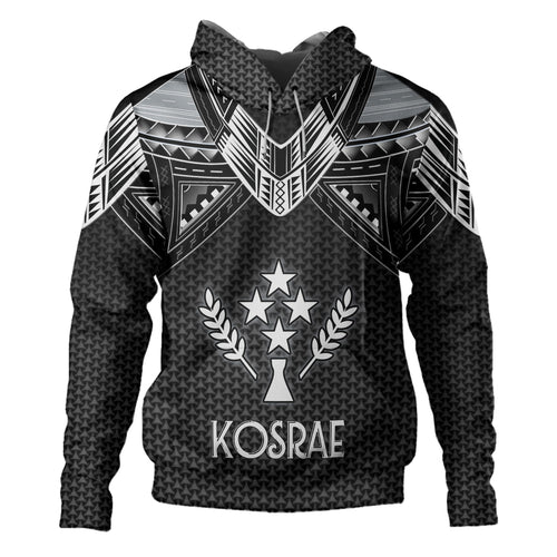 Kosrae Custom Personalised Hoodie Polynesian Tribal Tattoo