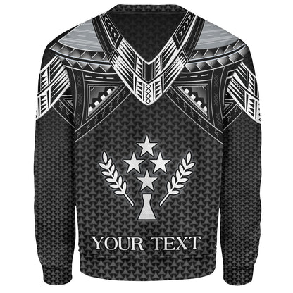 Kosrae Custom Personalised Sweatshirt Polynesian Tribal Tattoo