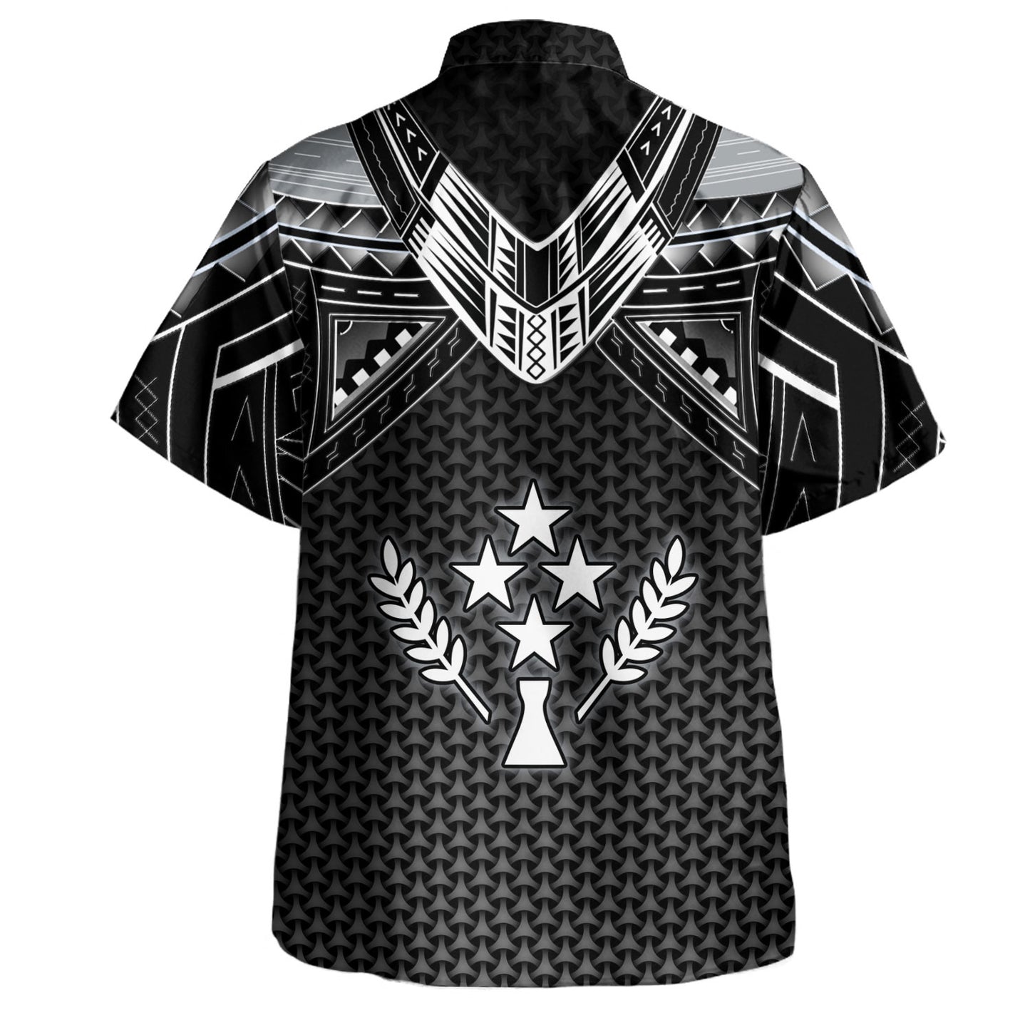 Kosrae Custom Personalised Hawaiian Shirt Polynesian Tribal Tattoo