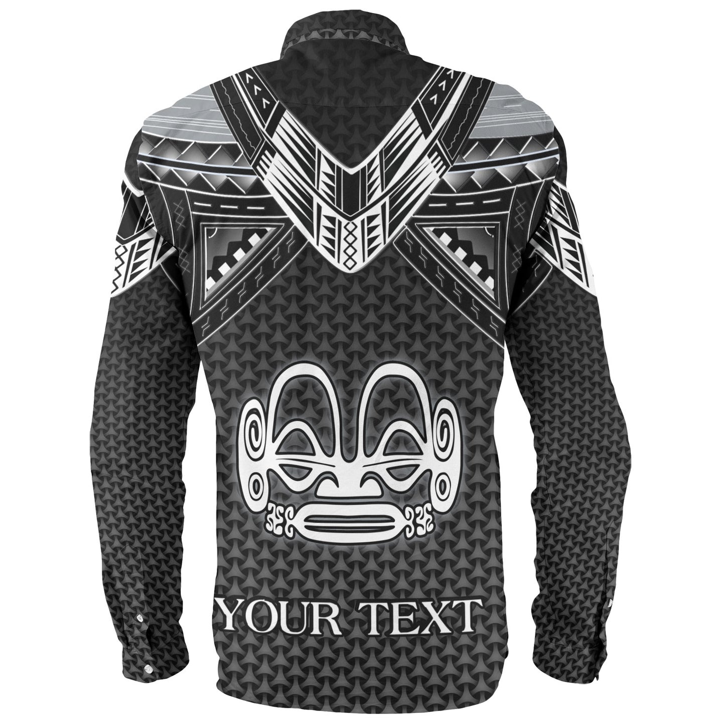 Marquesas Islands Custom Personalised Long Sleeve Shirt Polynesian Tribal Tattoo
