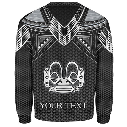 Marquesas Islands Custom Personalised Sweatshirt Polynesian Tribal Tattoo