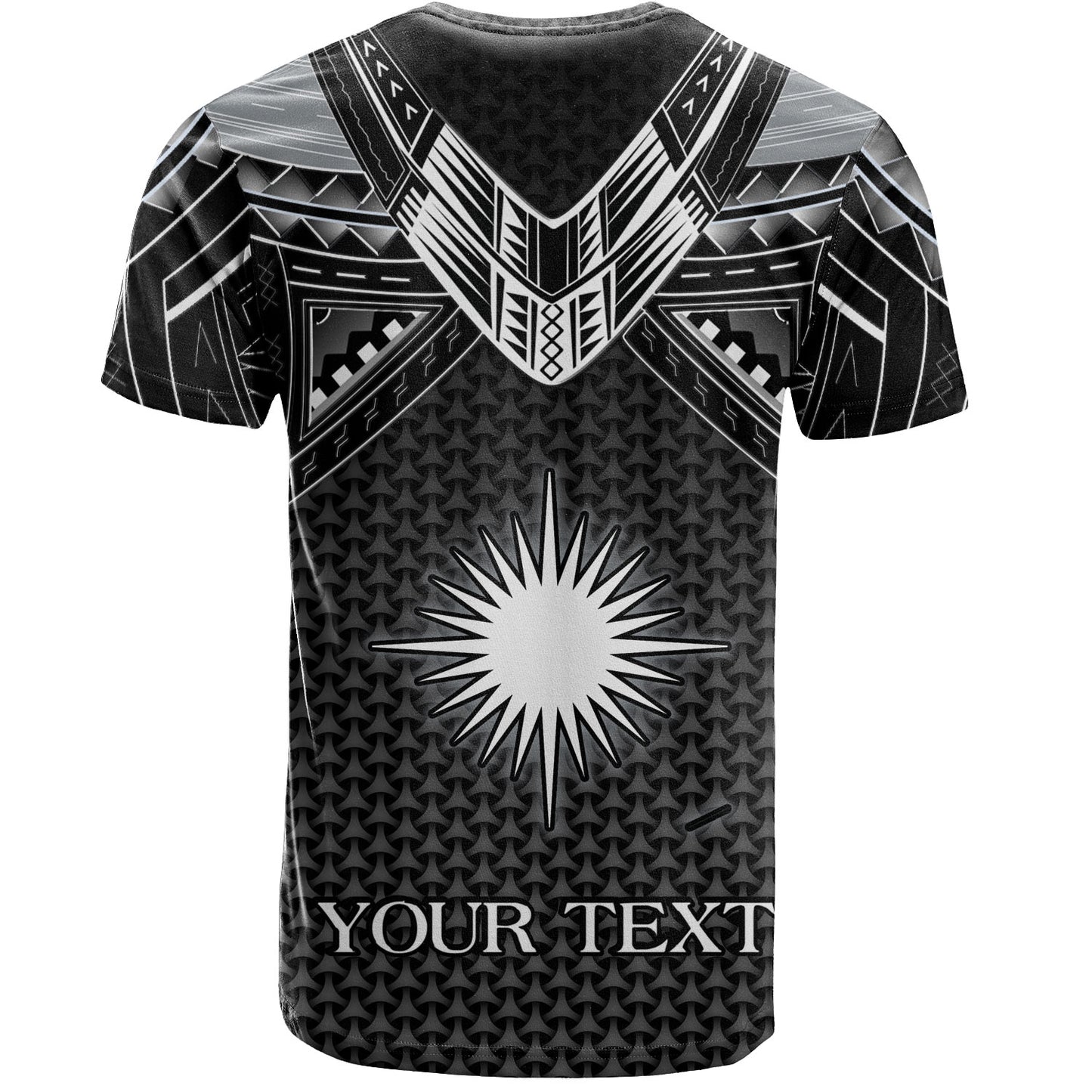 Marshall Islands Custom Personalised T-Shirt Polynesian Tribal Tattoo