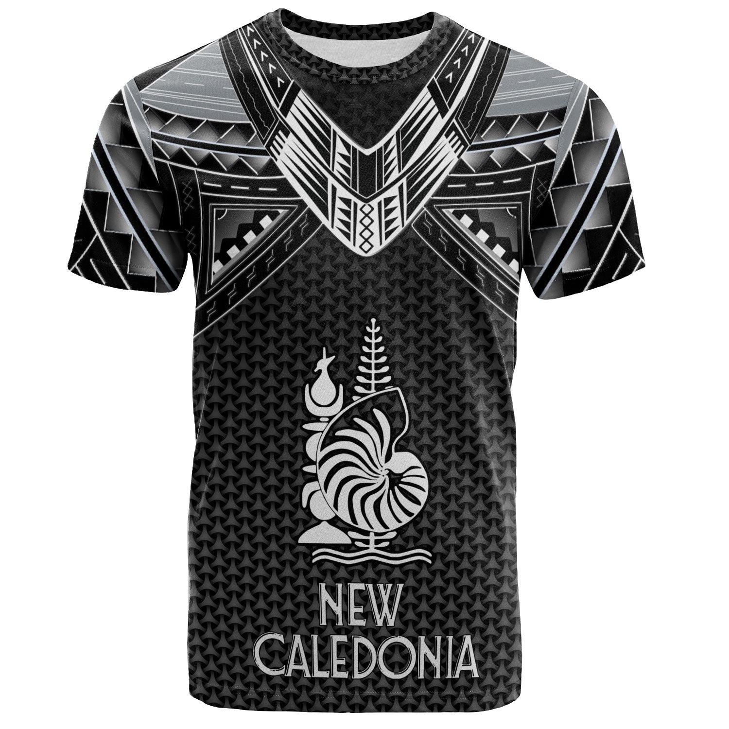 New Caledonia Custom Personalised T-Shirt Polynesian Tribal Tattoo