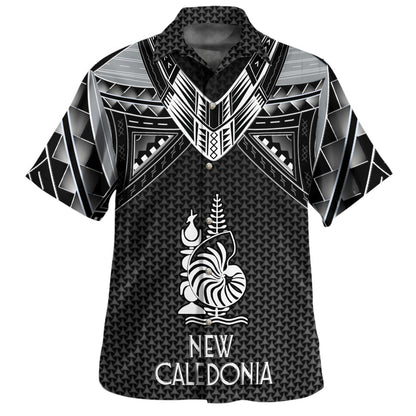 Solomon Islands Custom Personalised Hawaiian Shirt Polynesian Tribal Tattoo