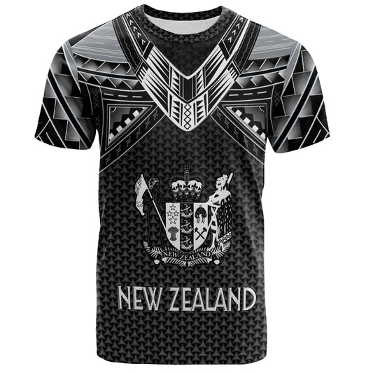 New Zealand Custom Personalised T-Shirt Polynesian Tribal Tattoo