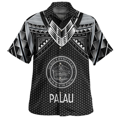 Chuuk State Custom Personalised Hawaiian Shirt Polynesian Tribal Tattoo
