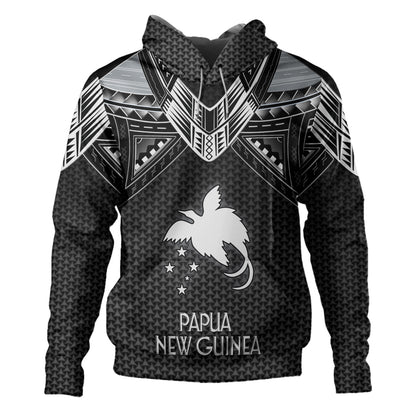 Papua New Guinea Custom Personalised Hoodie Polynesian Tribal Tattoo