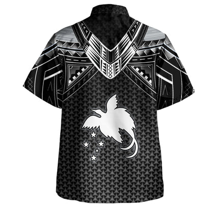 New Caledonia Custom Personalised Hawaiian Shirt Polynesian Tribal Tattoo