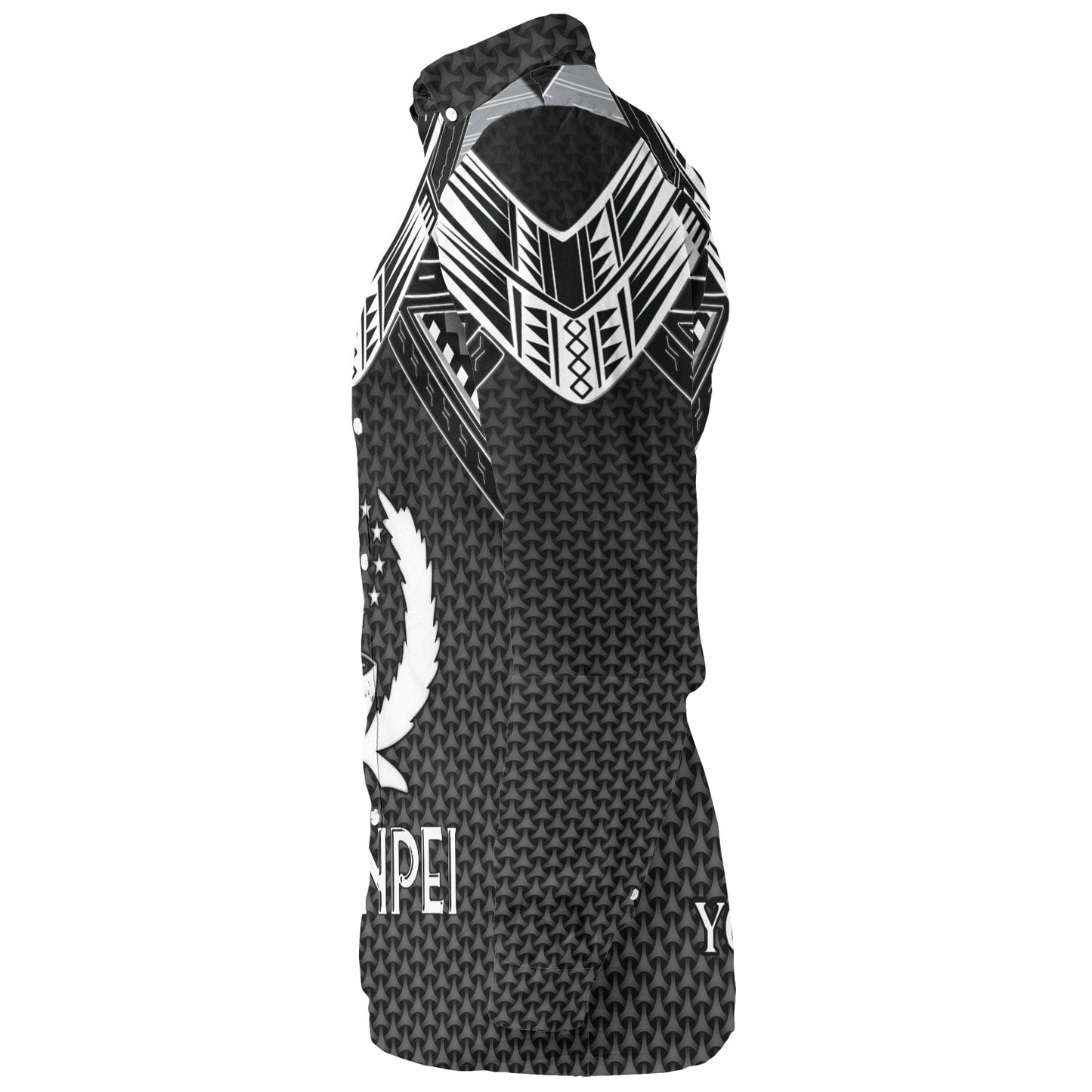 Pohnpei State Custom Personalised Long Sleeve Shirt Polynesian Tribal Tattoo
