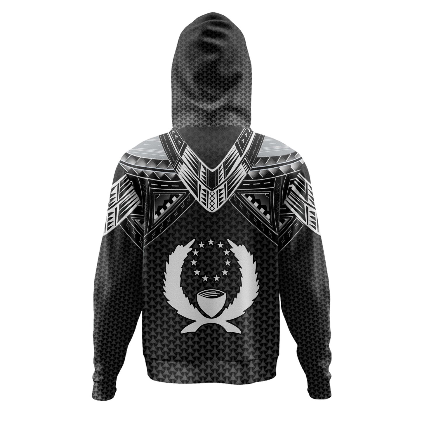 Pohnpei State Custom Personalised Hoodie Polynesian Tribal Tattoo