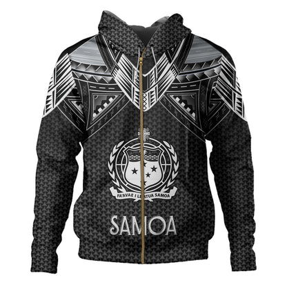 Samoa Custom Personalised  Hoodie Polynesian Tribal Tattoo 1